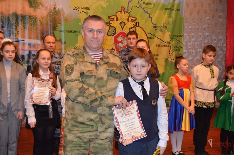 В Управлении Росгвардии по Орловской области прошел смотр-конкурс «Солдат антитеррора»