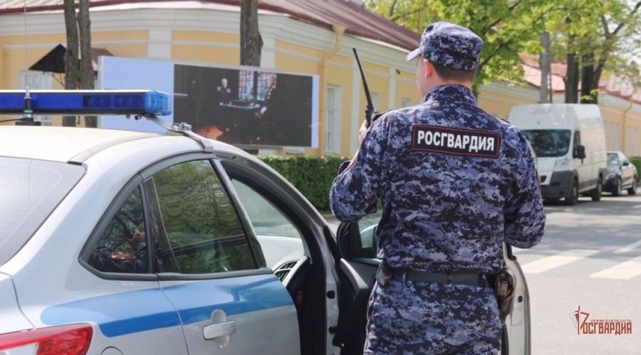 Росгвардейцы в Орле задержали молодых людей, разбивших окно на охраняемом объекте