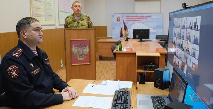 В Управлении Росгвардии по Орловской области подвели итоги служебно-боевой деятельности за 2020 год