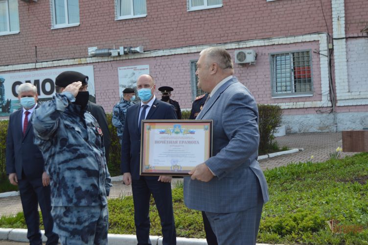 Орловский ОМОН отметил годовщину образования