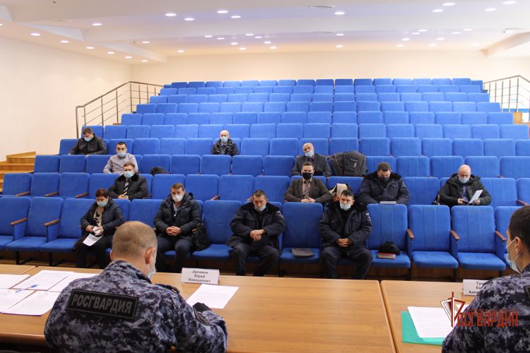 В Управлении Росгвардии по Орловской области прошел ряд совещаний по линии Государственного контроля