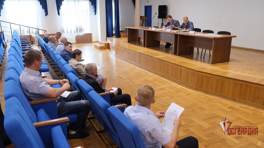 Орловские росгвардейцы подвели итоги работы по антитеррористической защищенности объектов топливно-энергетического комплекса
