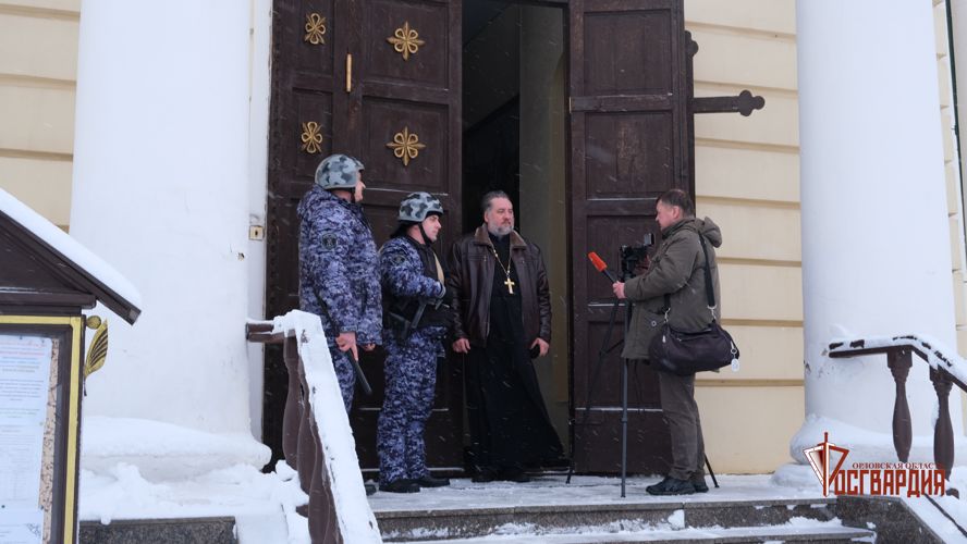 В Орле росгвардейцы рассказали о несении службы в новогоднюю ночь