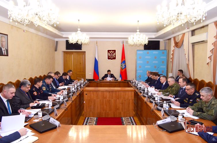 Начальник Управления Росгвардии по Орловской области принял участие в заседании регионального Оперативного штаба
