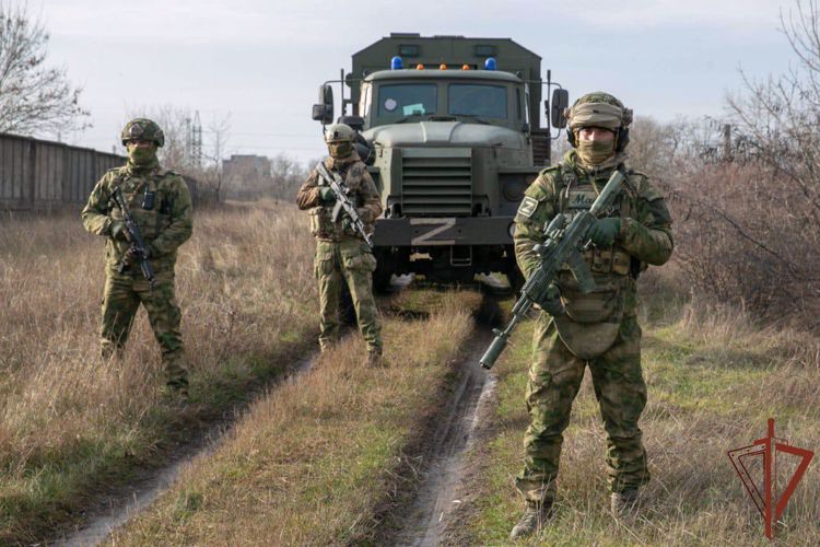 В Запорожской и в Херсонской областях бойцы Росгвардии обнаружили тайники с оружием и боеприпасами