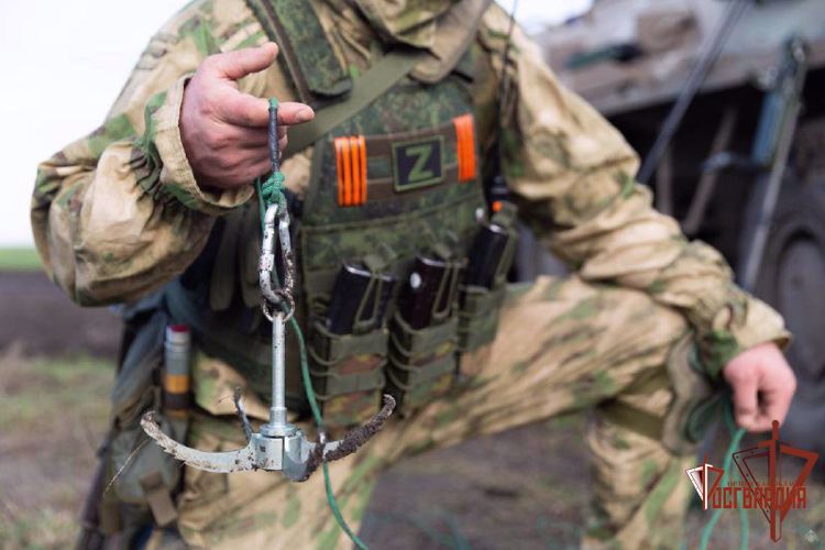 Росгвардия показала работу саперов в районе специальной военной операции (видео)
