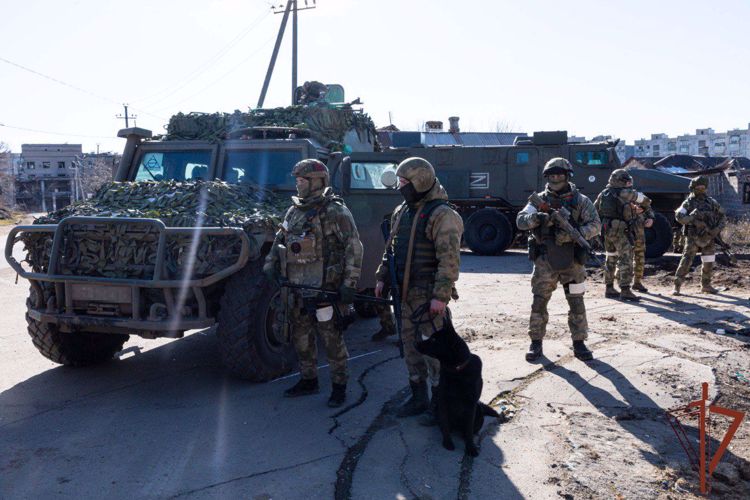 Росгвардейцы разминировали дорогу и ликвидировали схрон с боеприпасами в ДНР (видео)