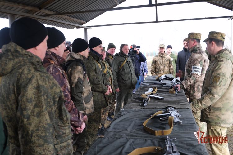 В Орле на войсковом стрельбище Росгвардии прошли учебно-методические сборы