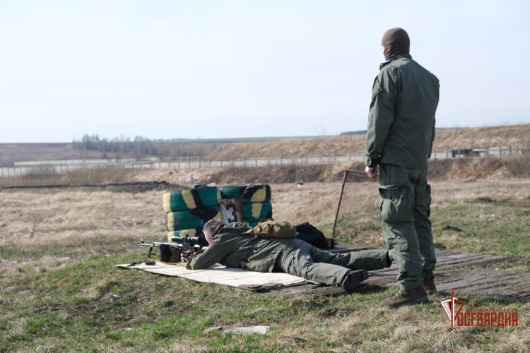 В Орле на войсковом стрельбище Росгвардии прошли учебно-методические сборы