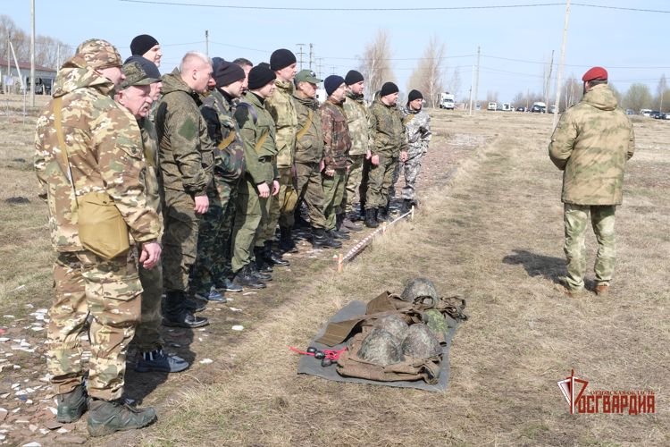 В Орле на войсковом стрельбище Росгвардии прошли учебно-методические сборы