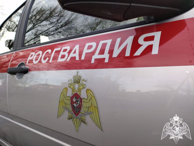 В Советском районе росгвардейцы задержали подозреваемого в краже орловца
