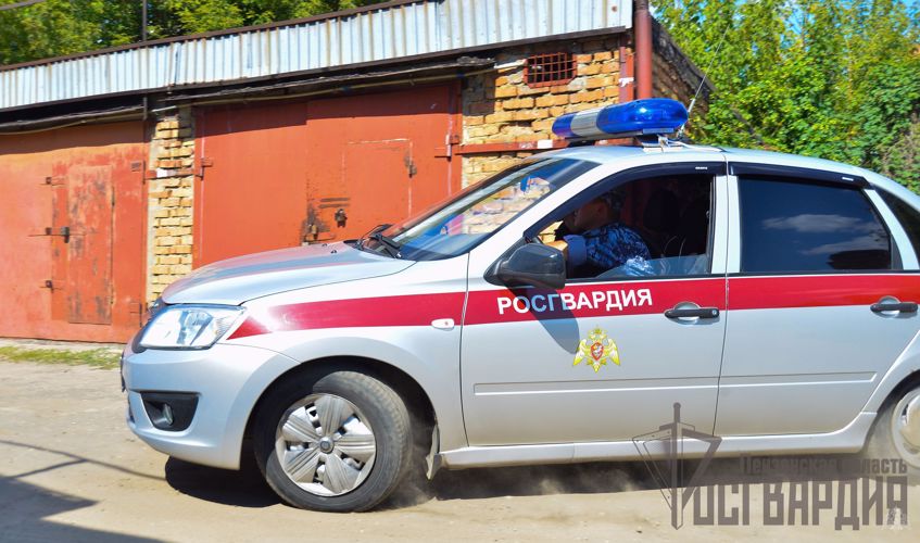 В Орле и области росгвардейцы отработали около 150 сигналов «Тревога»
