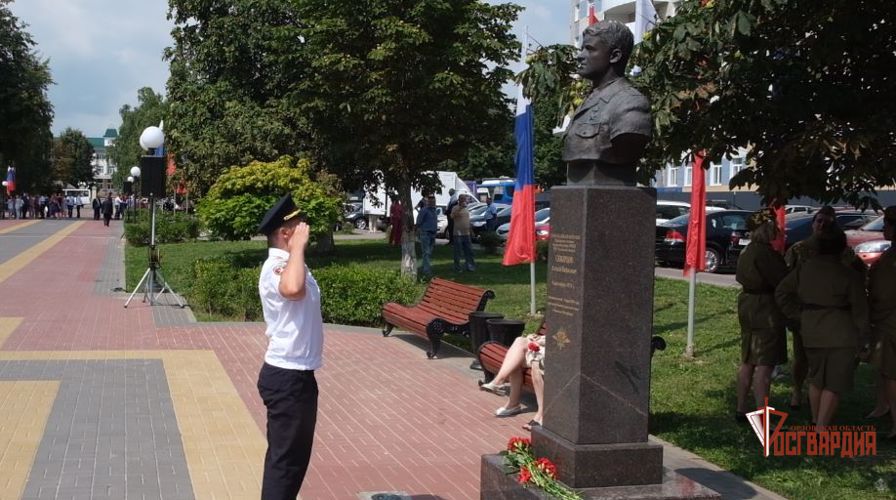 Орловские росгвардейцы приняли участие в торжествах по случаю 80-летия освобождения региона от немецко-фашистских захватчиков