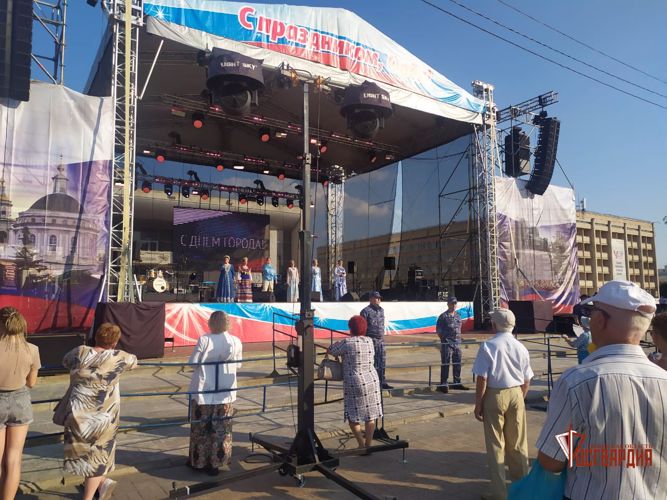 Росгвардейцы обеспечили безопасность орловцев во время празднования 80-летия освобождения региона от фашистов