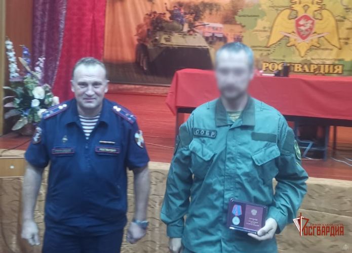 Орловским росгвардейцам вручены государственные и ведомственная награды