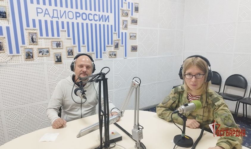В радиоэфире орловские росгвардейцы рассказали об инновациях в ведомственном образовании