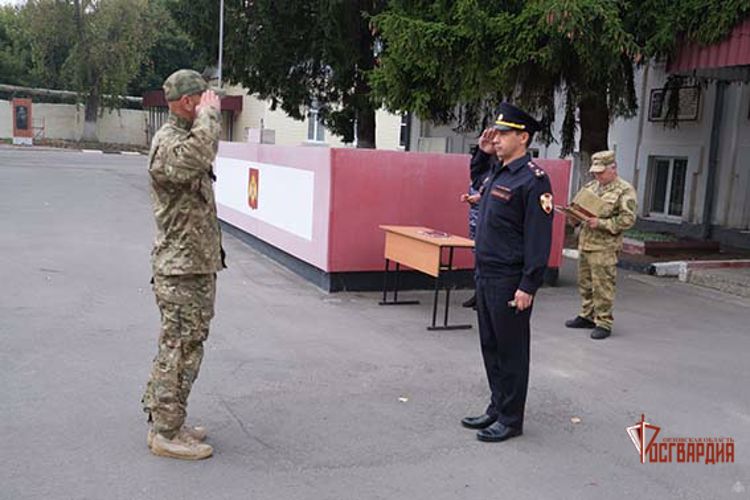 В Орле росгвардейцы — участники СВО получили госнаграды