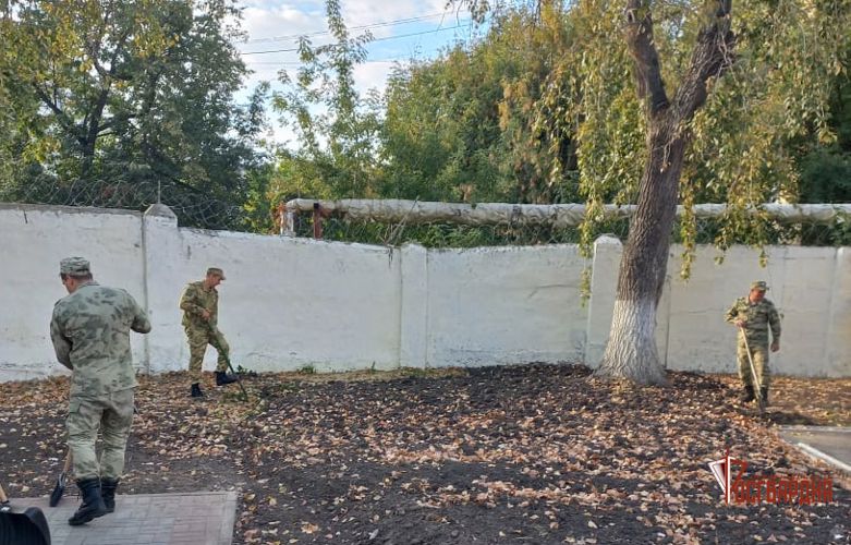 Орловские росгвардейцы поддержали экологическую акцию «Зеленая Россия»
