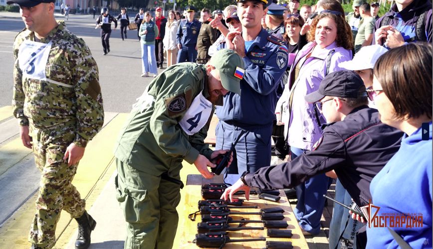 В Орле росгвардейцы стали участниками эстафеты, посвященной памяти Героя России Алексея Скворцова