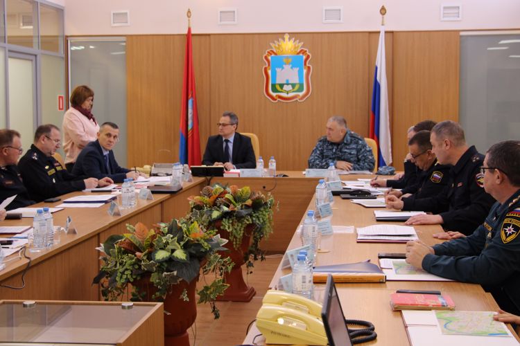 В Орле росгвардейцы приняли участие в командно-штабном учении