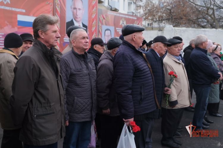 В Управлении Росгвардии по Орловской области прошло открытие мемориального комплекса