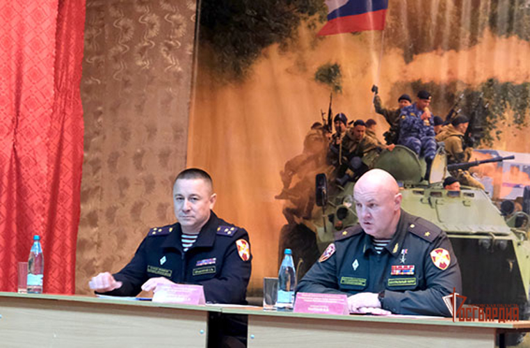 Орловским росгвардейцам представлен новый руководитель