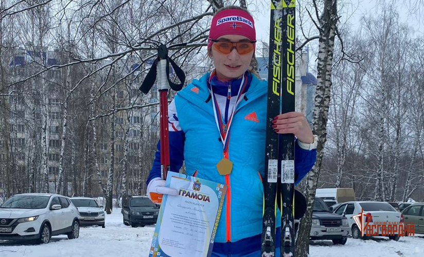 Сотрудница ОМОН «Крепость» победила в Чемпионате и Первенстве Орловской области по лыжным гонкам