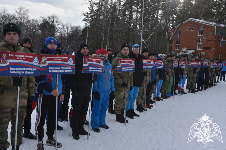 Сотрудница ОМОН «Крепость» показала высокие результаты на ведомственном Чемпионате по лыжным гонкам