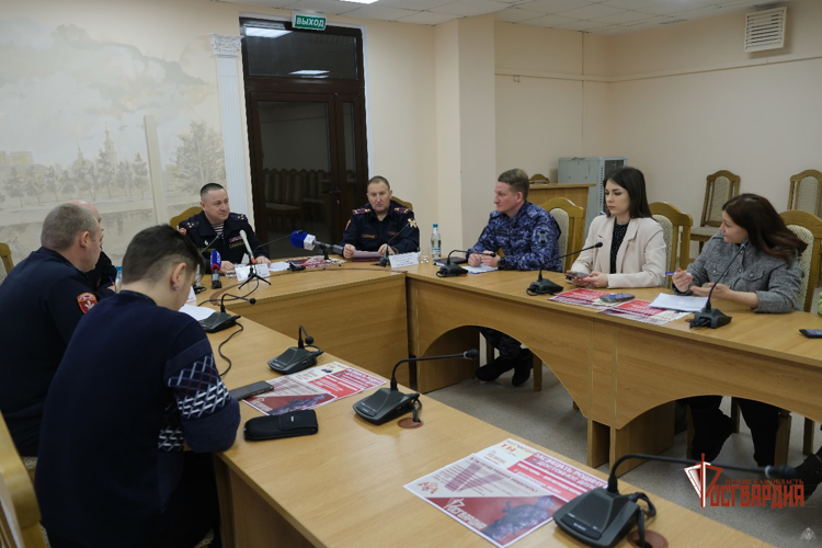 В Орле прошла пресс-конференция начальника регионального Управления Росгвардии