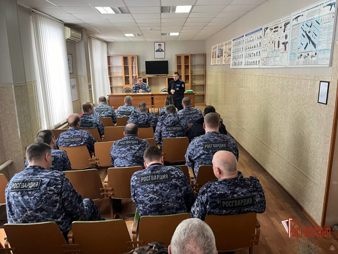 В Орле сотрудники Росгвардии обсудили причины дорожно-транспортных происшествий