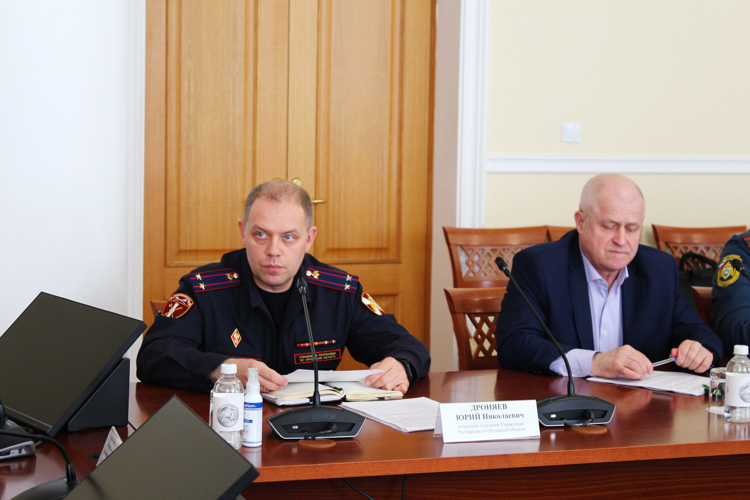 В Орле росгвардейцы держат на контроле обеспечение безопасности объектов ТЭК