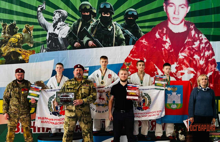 Сыновья росгвардейца из Орла стали призерами Всероссийских соревнований по рукопашному бою