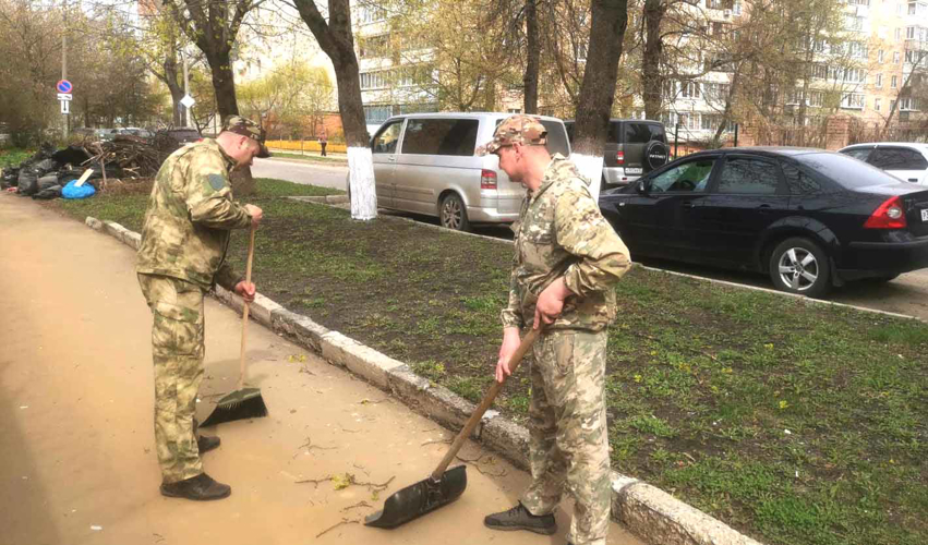 Орловские росгвардейцы поддержали региональную экологическую акцию