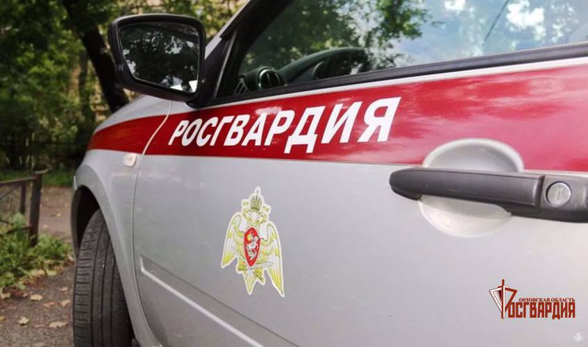 Росгвардейцы пресекли потасовку между посетителями ресторана в Заводском районе Орла