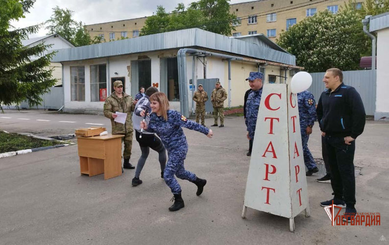 В Управлении Росгвардии по Орловской области прошла эстафета «Всегда на Страже»