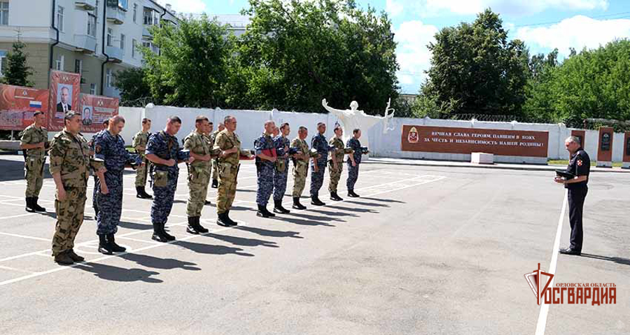 Памятные мероприятия ко дню памяти и скорби провели орловские росгвардейцы