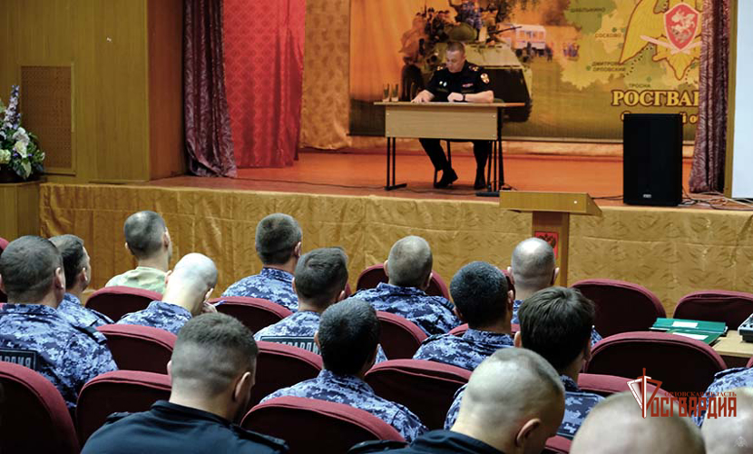 В Орле стартовал летний период подготовки росгвардейцев