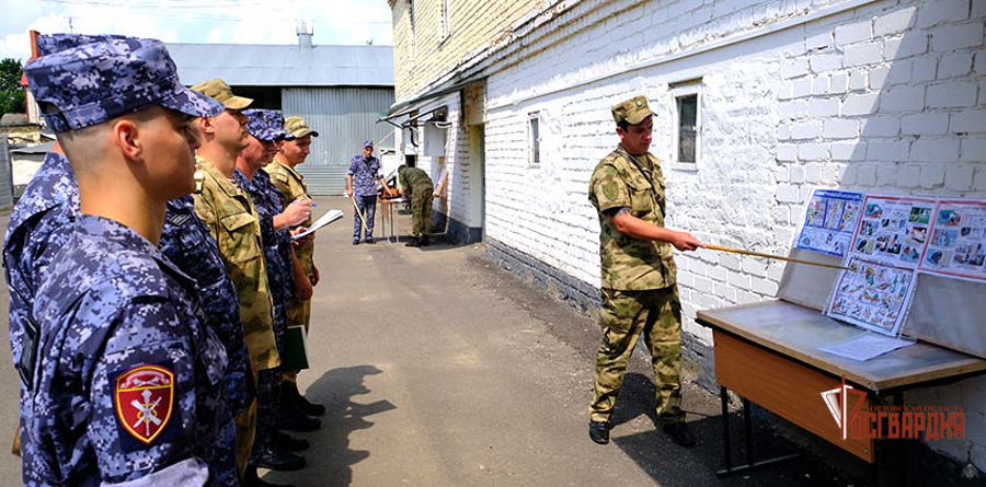 В Орле стартовал летний период подготовки росгвардейцев
