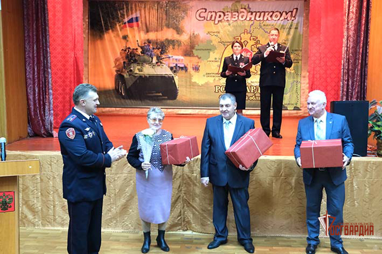 Орловские росгвардейцы отметили 72-ую годовщину образования подразделений вневедомственной охраны