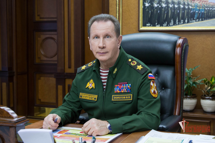 Директор Росгвардии генерал армии Виктор Золотов поздравил сотрудников и ветеранов СОБР с профессиональным праздником