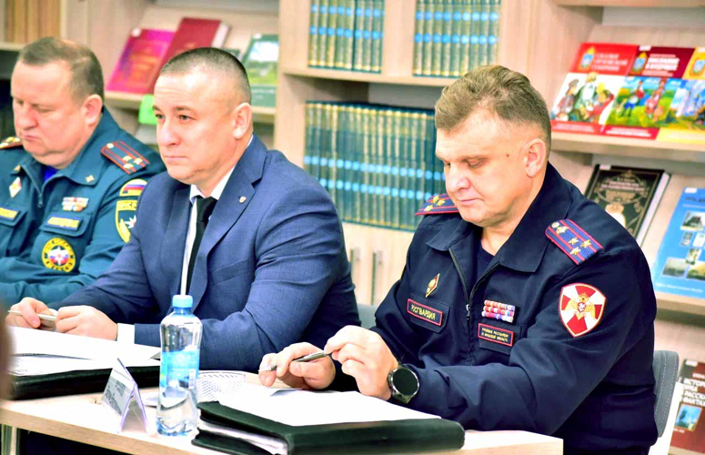 Росгвардейцы приняли участие во внеплановом заседании региональной антитеррористической комиссии