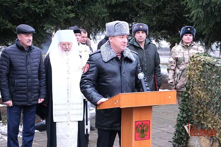 В день 255-летия со дня рождения Е.Ф. Комаровского орловские росгвардейцы приступили к строительству храма