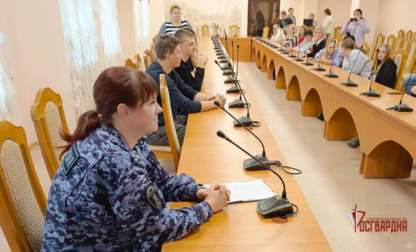 Студентов ОГУ пригласили на службу в Росгвардию