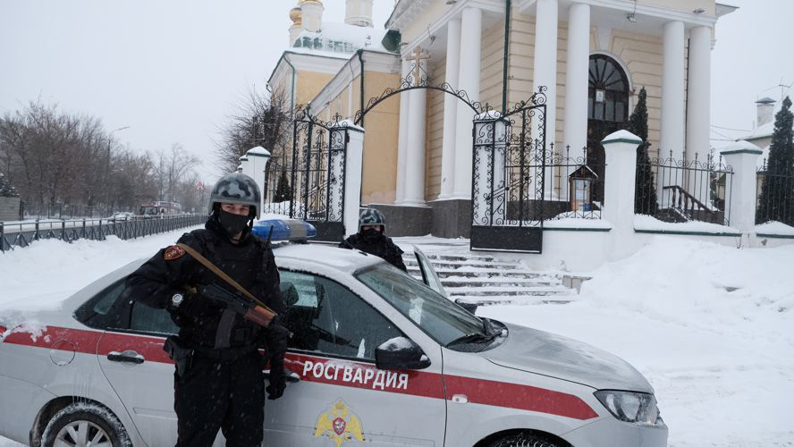 Росгвардейцы обеспечат безопасность орловцев во время рождественских богослужений