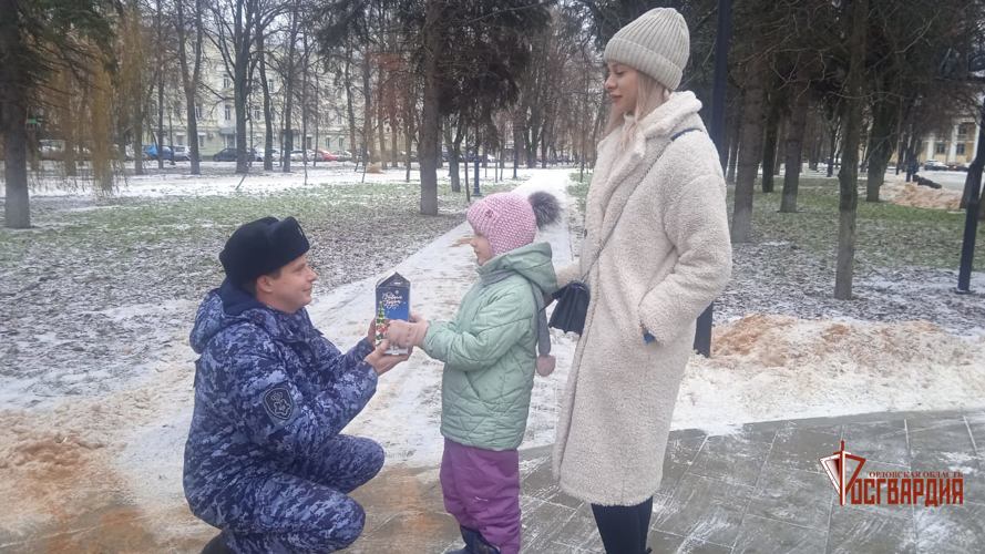 Дед Мороз специального назначения проверил смекалку юных орловцев   