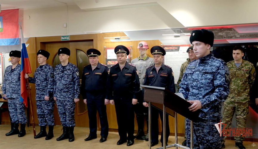 В Орле состоялось торжественное принятие присяги сотрудниками Росгвардии