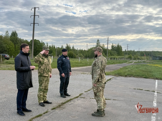 В Орле спецподразделению Росгвардии ОМОН «Крепость» исполнился 31 год