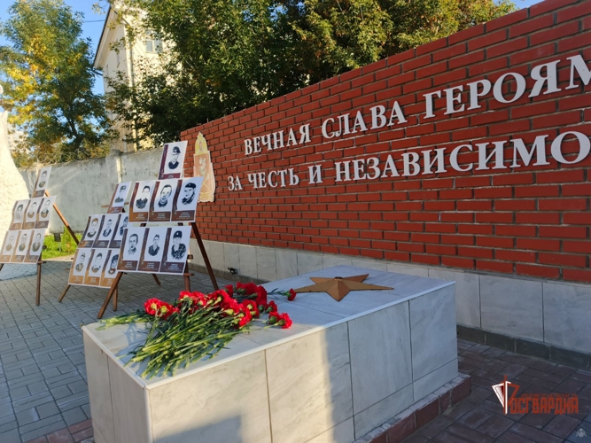 Росгвардейцы заложили Аллею Памяти в честь погибших коллег