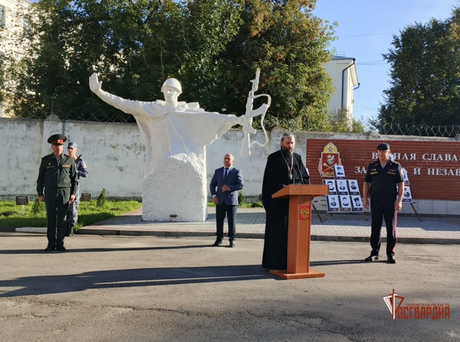 Росгвардейцы заложили Аллею Памяти в честь погибших коллег