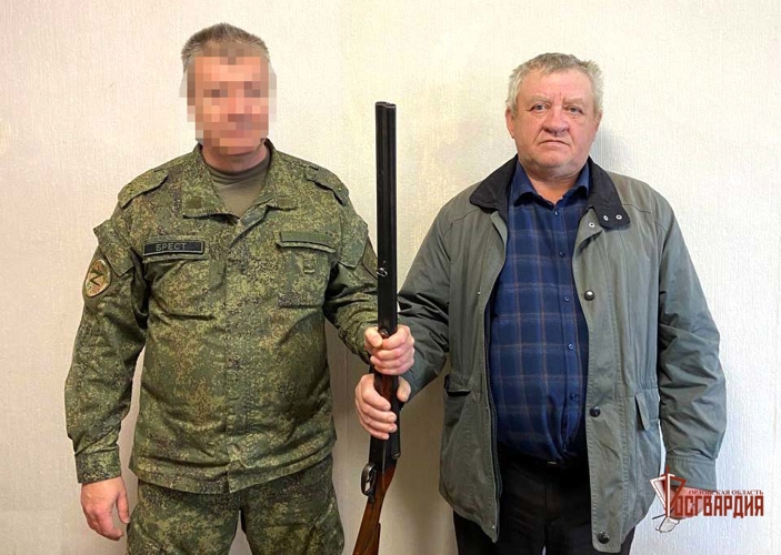 Росгвардейцы передали в зону СВО очередную партию гражданских ружей